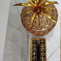 جا دستمال کاغذی و سطل آناناسی اماراتی|صنایع دستی و سایر لوازم تزئینی|کرج, حصارک پایین|دیوار