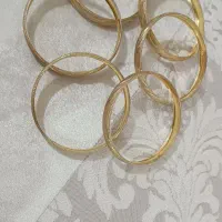 النگو نقره محکم مدل طلا