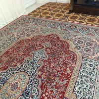 فروش فرش ۱۲ متری  بدون کوچکترین زدگی و رنگ رفتگی