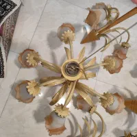 فروش 4 عدد لوستر سالم 5 و 3 شاخه|لوستر و چراغ آویز|کرمانشاه, |دیوار