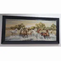 تابلو پارچه ای تمیزوزیبا|تابلو، نقاشی، عکس|امیدیه, |دیوار