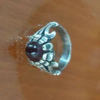 انگشتر نقره دلبر در حد نو