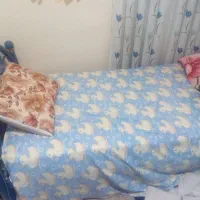 تخت خواب تک نفره|تخت و سرویس خواب|کرج, حصارک بالا|دیوار