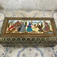 صندوقچه جواهرات خاتم کاری اصفهان