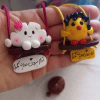 آویز ماشین و رو داشبوردی با متن دلخواه