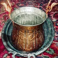 انواع ظروف مس مینیاتوری کلکسیون اروپایی سیلورپلیت