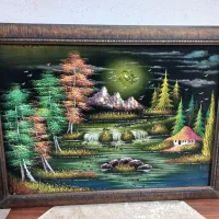 تابلو نقاشی|تابلو، نقاشی، عکس|مشهد, کارگران|دیوار