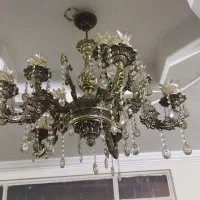 لوستر پنج شاخه ۱۰شعله