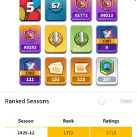 اکانت کلش رویال لول 67 (رنک دار)