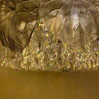 لوستر برگی|لوستر و چراغ آویز|تهران, ستارخان|دیوار