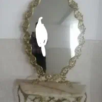 آینه و کنسول برنزی