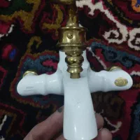 شیر دوش حمام ایران گروه مدل اهرمی هلن سفید طلا