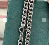 زنجیر نقره های مردانه روزه مرد. عیار ۹۲۵