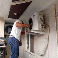 نصب سرویس گازگیری کولر