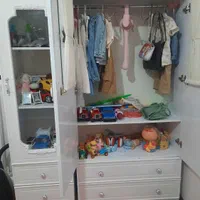 تخت و کمد کودک|تخت و سرویس خواب|رامیان, |دیوار