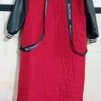 کاپشن آستین چرم.کلاه چرم.داخل کار پشم شیشه بوده|لباس|الوند, |دیوار