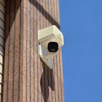 حفاظت با دوربین|دوربین مداربسته|قم, تکیه آقا سید حسنی|دیوار