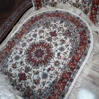 فرش اولیا  بیضی مارک ایپک ۱×۱/۵ سایز
