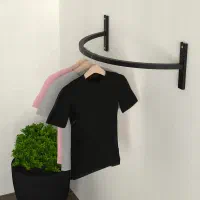 رگال جالباسی دیواری مدل Arc و Shanel