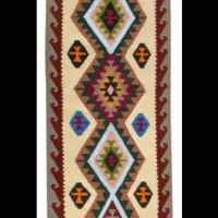 گلیم دستباف با نخ پشم واکرولیک قابل سفارش|گلیم، جاجیم، گبه|تهران, فلسطین (میدان انقلاب)|دیوار