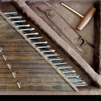 سنتور آکبند و نو|سازهای سنتی|باغستان, |دیوار