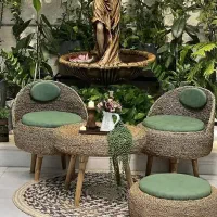 تولید پاف صندلی مبل میز سنتی حصیری و یلدایی