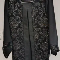 مانتو شیک مشکی