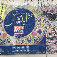 دو تخته فرش ۱۲۰۰ شانه تراکم ۳۶۰۰ سورمه ای|فرش|نسیم‌شهر, |دیوار