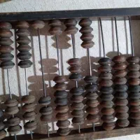 چرتکه کلاف چوبی قدیمی آنتیک|کلکسیون اشیاء عتیقه|رشت, رشتیان|دیوار