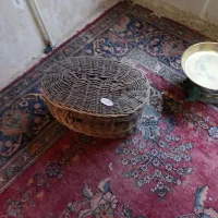 سبد قدیمی|کلکسیون اشیاء عتیقه|آران و بیدگل, |دیوار