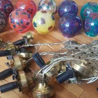 لوستر حبابی آویز برنجی|لوستر و چراغ آویز|تهران, جردن|دیوار