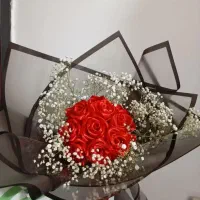 گل رز روبانی|گل مصنوعی|قم, شهرک مهدیه (مدرس)|دیوار