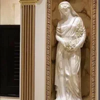 مجسمه گنبد فرشته الاچیق ستون فایبرگلس طاق|مصالح و تجهیزات ساختمان|ساری, |دیوار