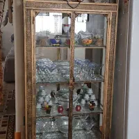 بوفه یا ویترین فر فوژه طرح برنجی|بوفه، ویترین، کنسول|ساوه, |دیوار