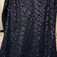 پیراهن پولکی سرمه ای تیره نو۱۴۵۰