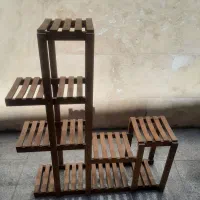 استند چوبی گل