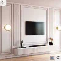 اجرای tv wall کلاسیک اقتصادی از ۴.۸۰۰