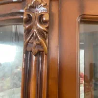 بوفه از جنس چوب گردو|بوفه، ویترین، کنسول|مراغه, |دیوار