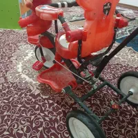 تخت خواب و سه چرخ کودکانه هر دو به فروش میرسد|تخت و سرویس خواب|خوی, |دیوار
