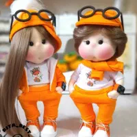 عروسک های پارچه‌ای دست‌ساز شیک (کاملاً نو)