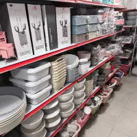 بارجدیدپلاسکو|ظروف نگهدارنده، پلاستیکی، یک‌بارمصرف|هندیجان, |دیوار