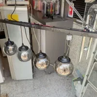 لوستر مناسب کافه ، بوتیک و مغازه و ...|لوستر و چراغ آویز|همدان, |دیوار