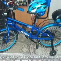 دوچرخه نو سایز 20 همراه بوق و کلاه