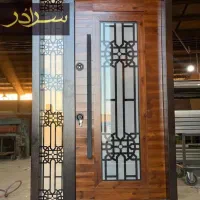 درب ضد سرقت شانت روکش راش ،نمای کامپوزیت کد F162