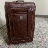 چمدان چرم نو