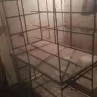 گنجه کفتر خانه پرنده دو طبقه در هم داره