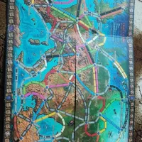بازی ticket to ride نسخه اروپا