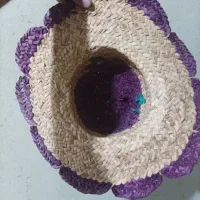 کلاه حصیری دست باف تزیینی|صنایع دستی و سایر لوازم تزئینی|اهواز, کوی مهدیس|دیوار