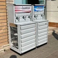 آبسردکن تمام استیل نگیر/فن سر خود/موتور امبراکو