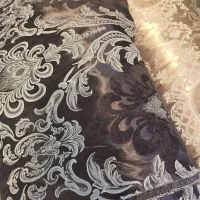 تعدادی مخمل طلا کوب پرده|پرده، رانر، رومیزی|قم, زاد|دیوار